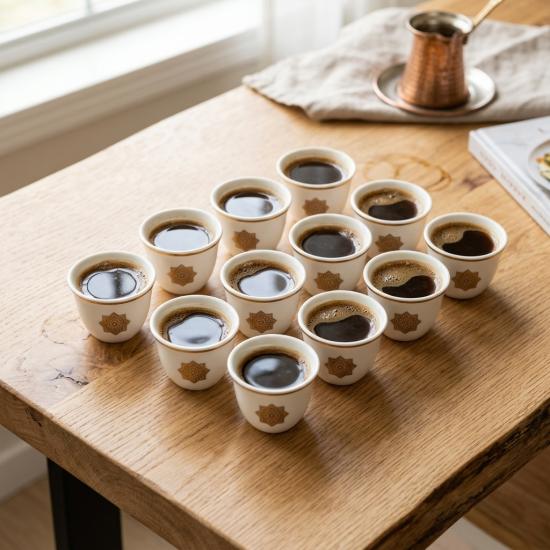 Coffee Cup Set 12 Pcs